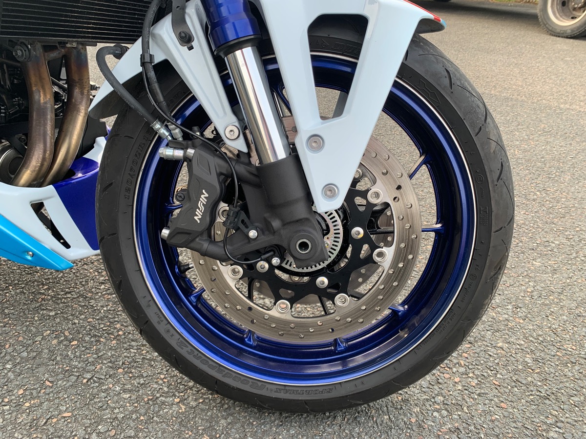 Suzuki GSX800 Dernière révision constructeur à 1131 kms en 03/2025