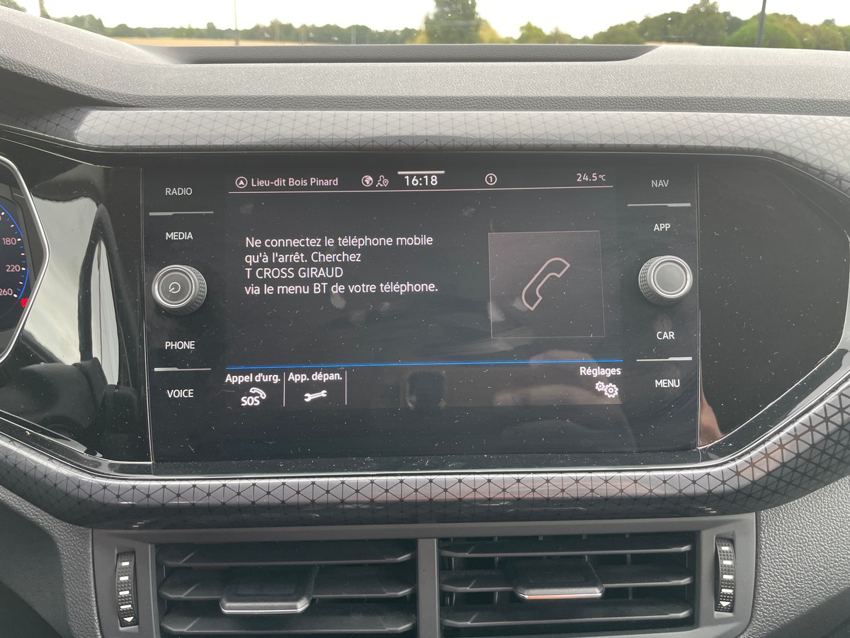 Volkswagen T-Cross 1.0 tsi 110 CV Finition Carat