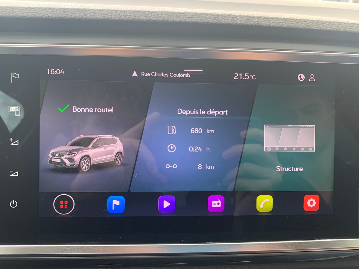 Seat Ateca 115 | Copa | Apple car play | Caméra recul | Régulateur vitesse | GARANTIE CONSTRUCTEUR