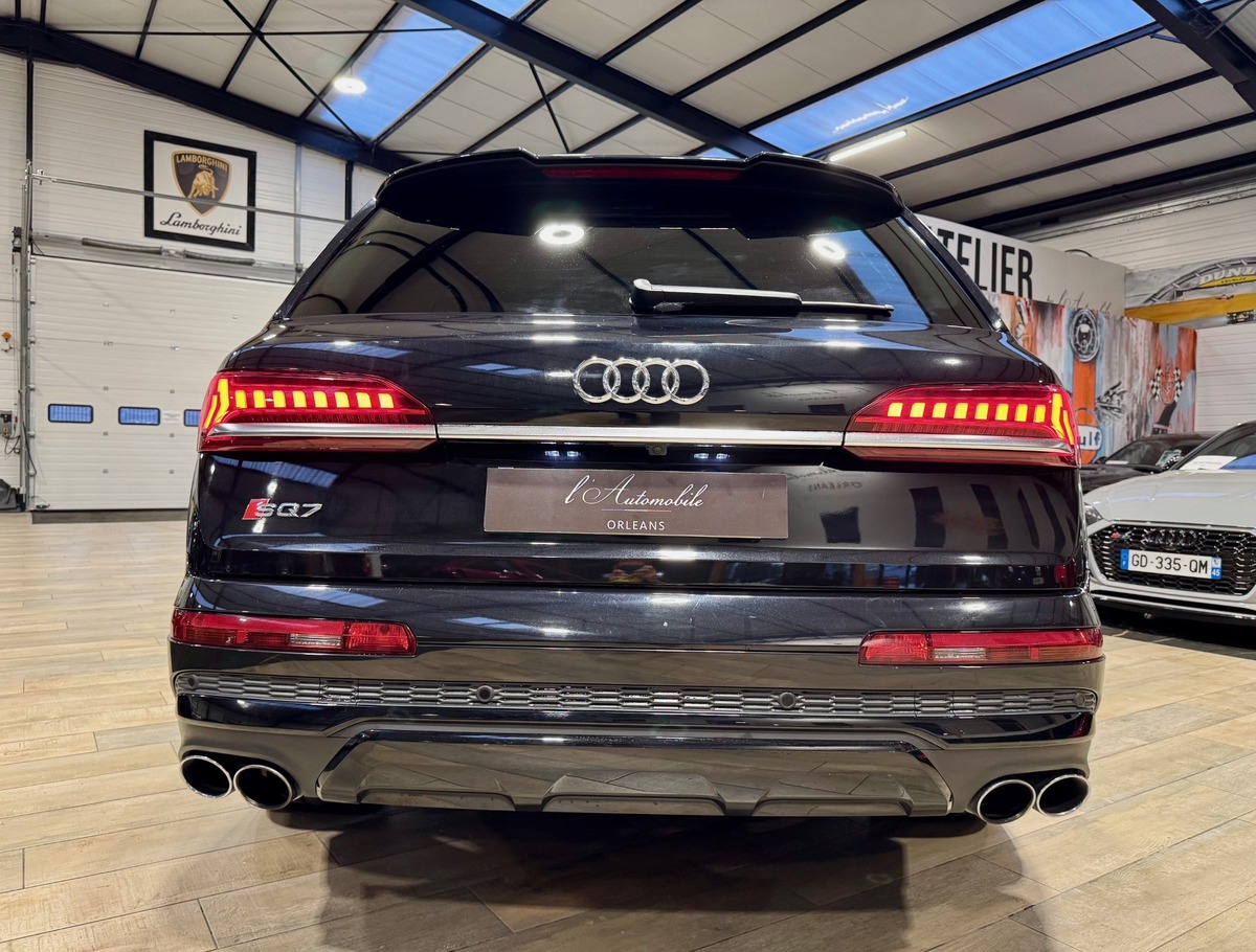 Audi SQ7 4.0 V8 TDI 435ch Quattro 7 places / Bose / 3D Surround View / HU/ Attelage