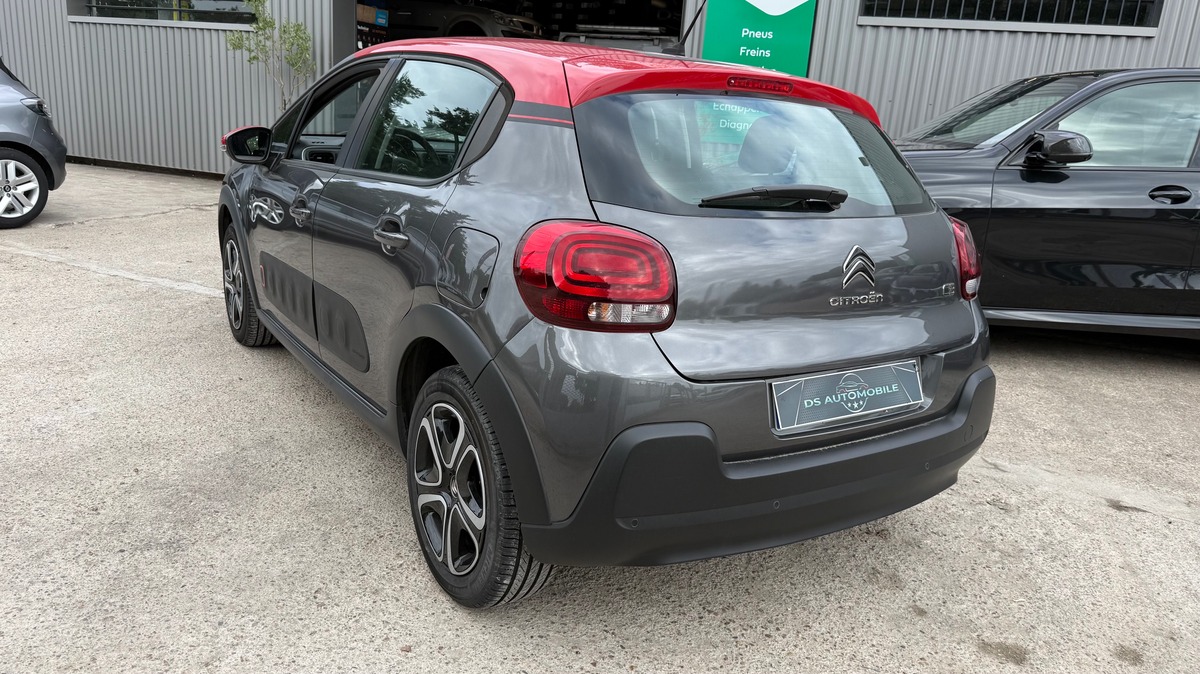 Citroën C3 III PHASE 3 ESSENCE 82 Chx GRAPHIC 43 200 Kms DISTRIB OK CLIM REGULATEUR