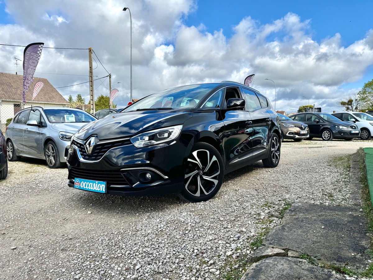 RENAULT Grand Scenic IV BLUE DCI 120 CV INTENS 7 PLACES AFFICHEUR TÊTE HAUTE / TOIT PANO / CAMÉRA
