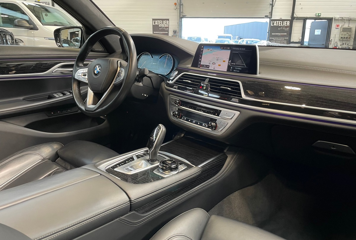 Bmw Série 7 (G11) 740E HYBRID 326CV - MSPORT - EDITION CARBON CORE  - GARANTIE 1 AN