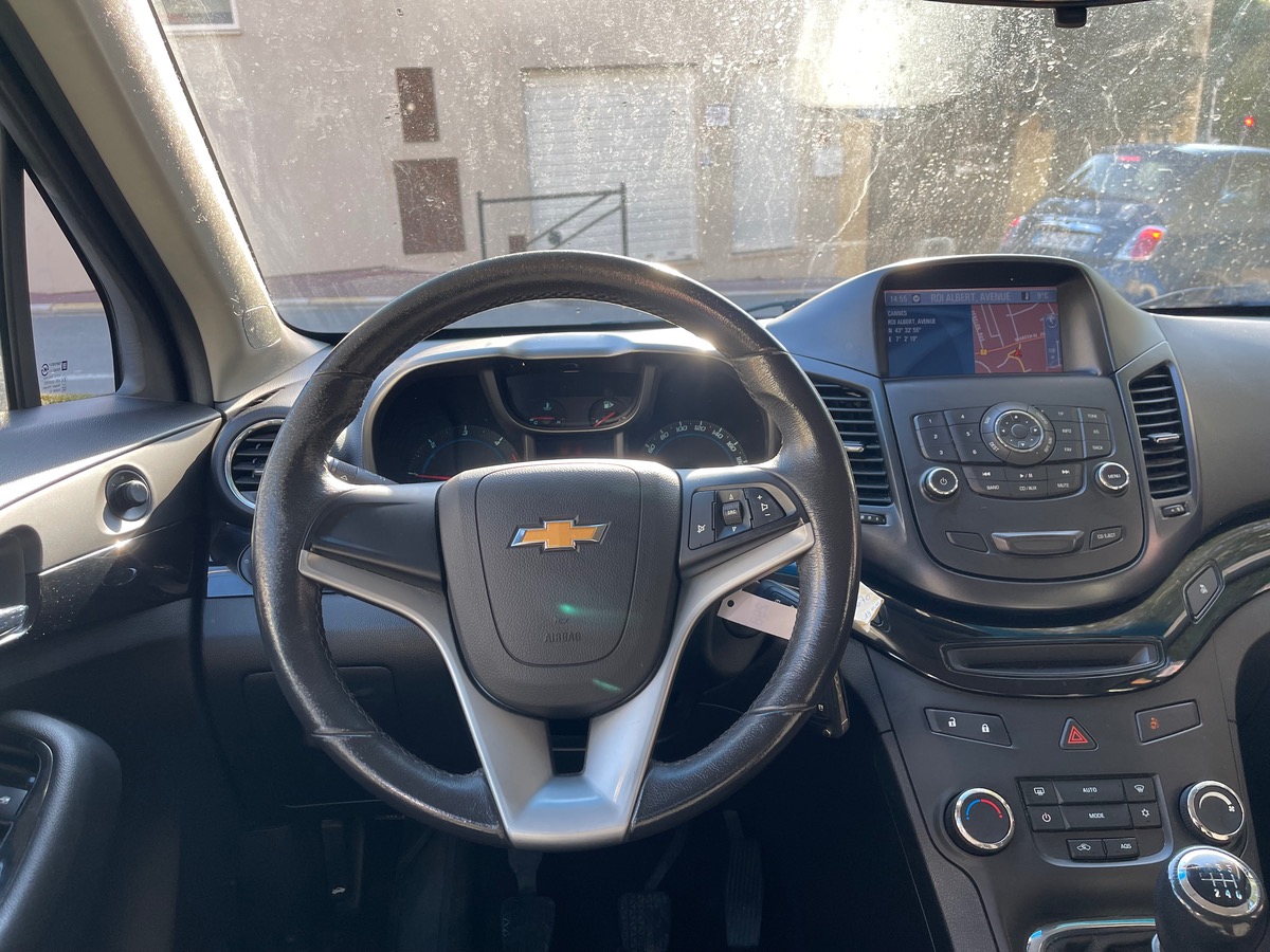 Chevrolet Orlando LT+ 2.0 VCDI 131 CV / 1er Main / 7 places / GPS / Moteur à Chaine / Clim Auto