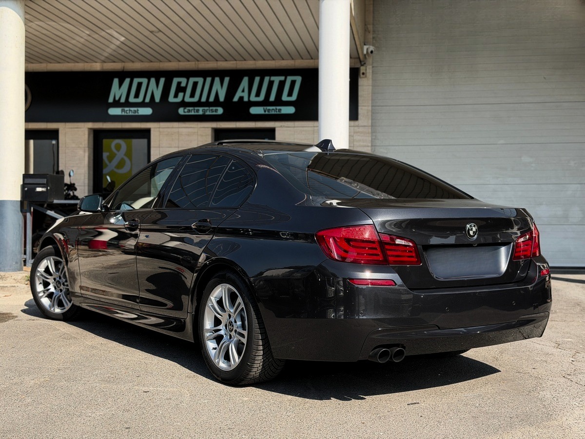 Bmw Série 5 (F10) 525d Pack M xDrive 2.0 d Steptronic 218 cv - Toit ouvrant - Harman Kardon