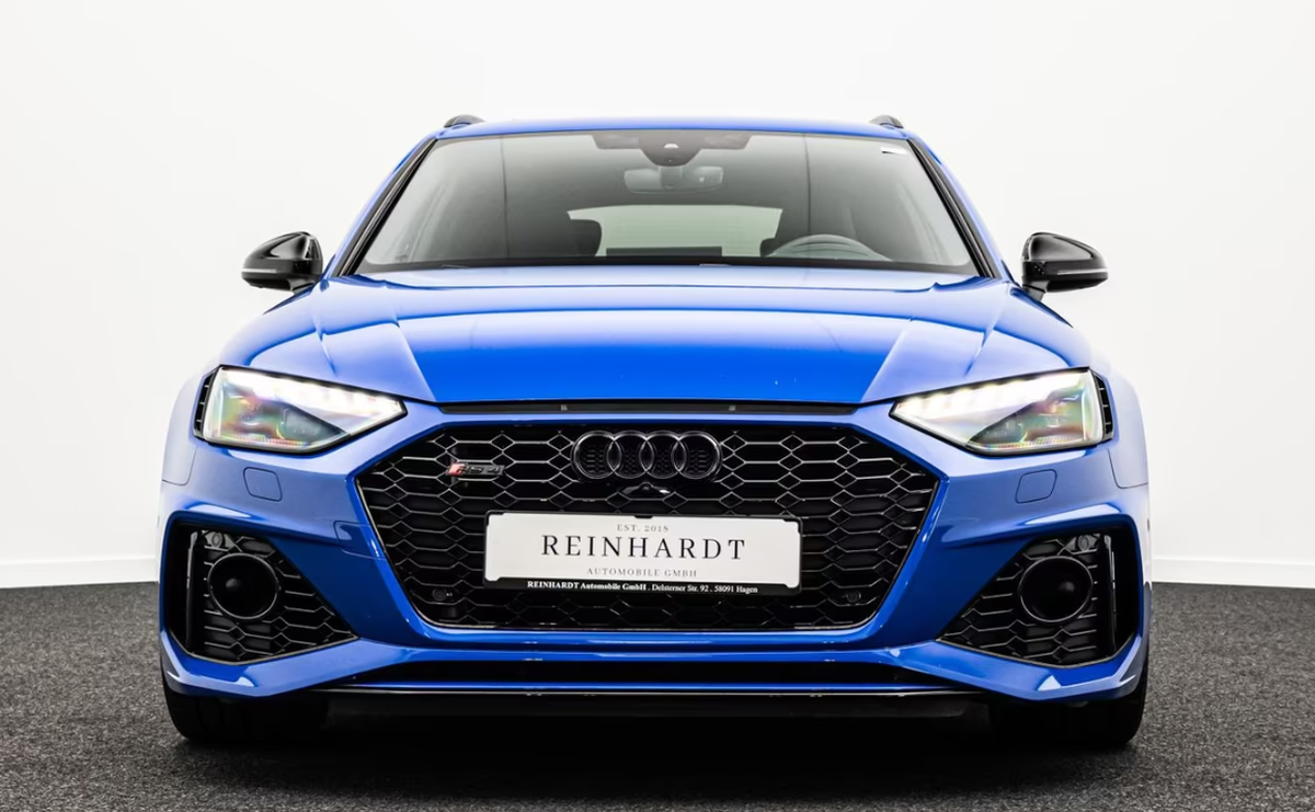 Audi RS4 Avant V 2.9 V6 TFSI 450ch quattro tiptronic 8 Bleu Nogaro Bang&Olufsen Toit ouvrant