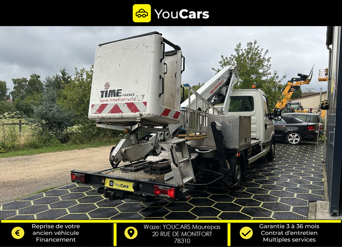 Iveco Daily V Châssis Cabine 35S13 2.3 LD DPF BVM6 126 cv NACELLE 16 METRES