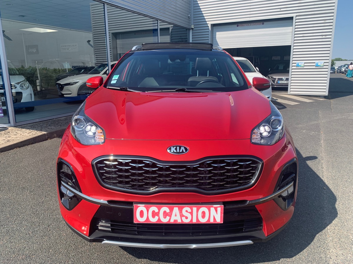 Kia Sportage 136 | GT LINE | Toit panoramique | Caméra recul | GPS | Régulateur vitesse | Attelage