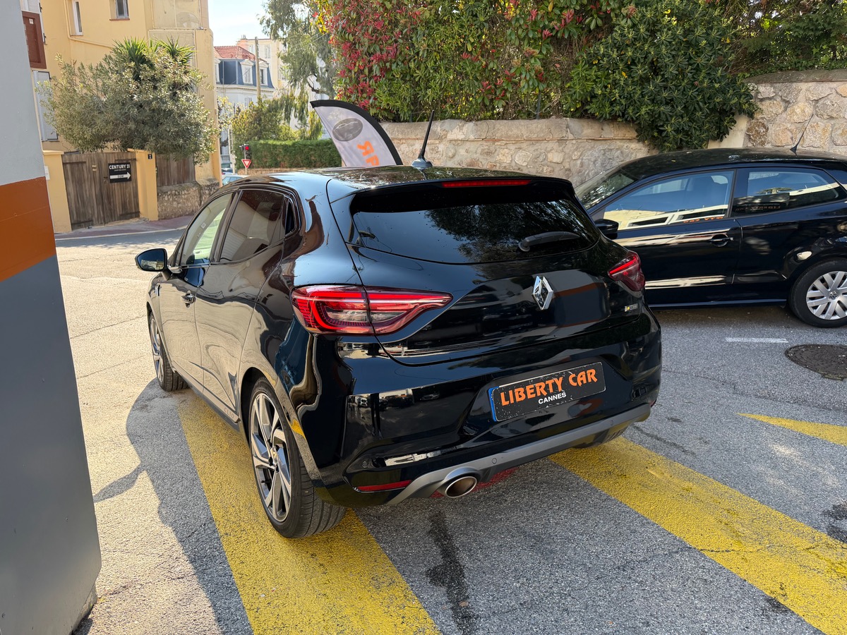 RENAULT Clio V  1.3 TCE 130 CV / RS LINE / Carplay / Caméra de recul /Full Black /KM Réel/ Son Focal