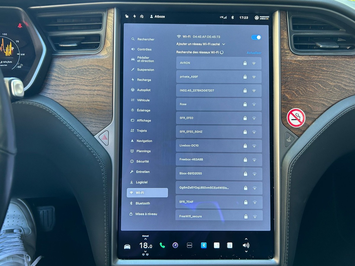Tesla Model S DUAL MOTORS 612 CH 550 KMS AUTONOMIE FULL OPTIONS