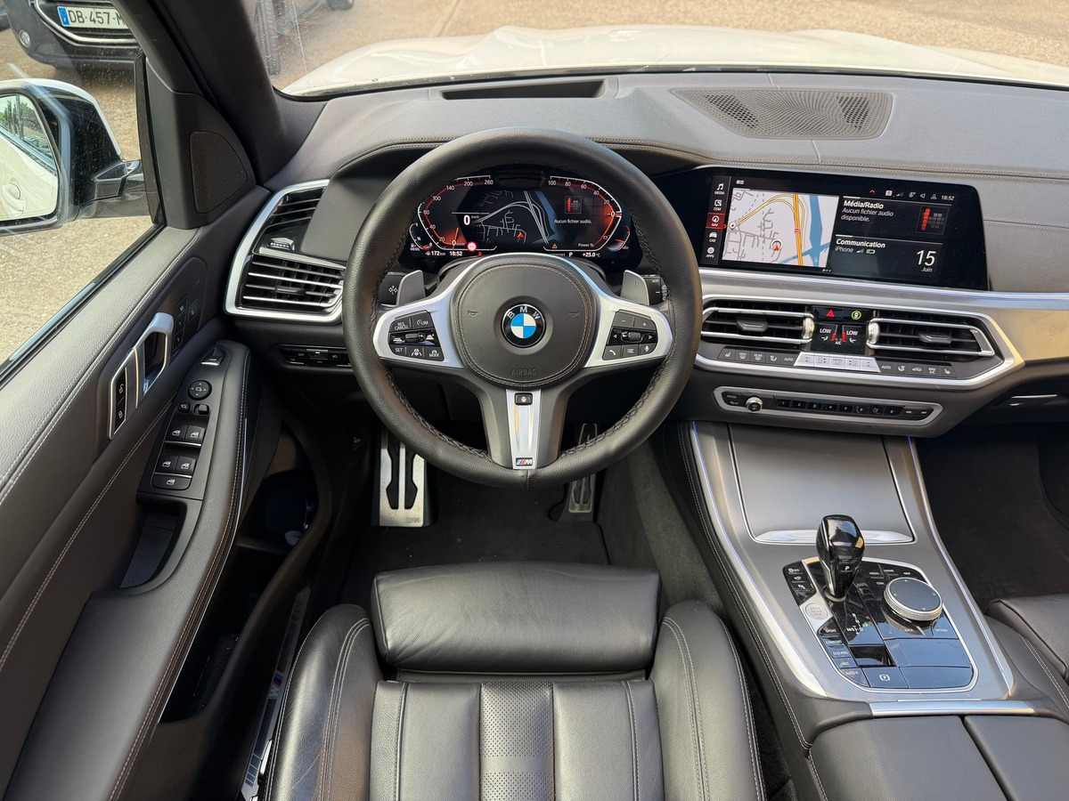 Bmw X5 G05 3.0d 30d 286ch XDRIVE M Sport / Feux Laser / Toit Panoramique Ouvrant / Caméra 360°