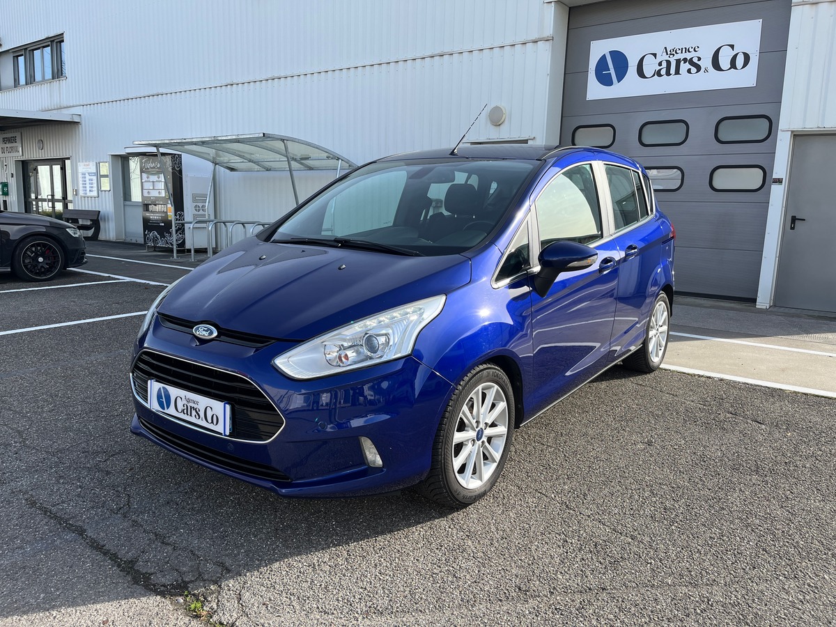 Ford BMAX 1.0 125ch TITANIUM, CAMERA, GPS, SIEGES CHAUFFANT, RADAR AVANT/ARRIERE