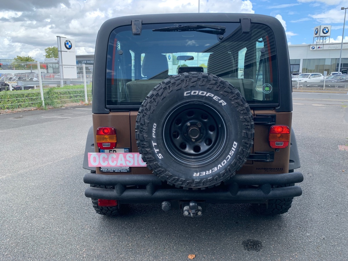 Jeep Wrangler 4WD | 177 ch | Reprogammation éthanol | Boite auto | Climatisation | Marchepieds