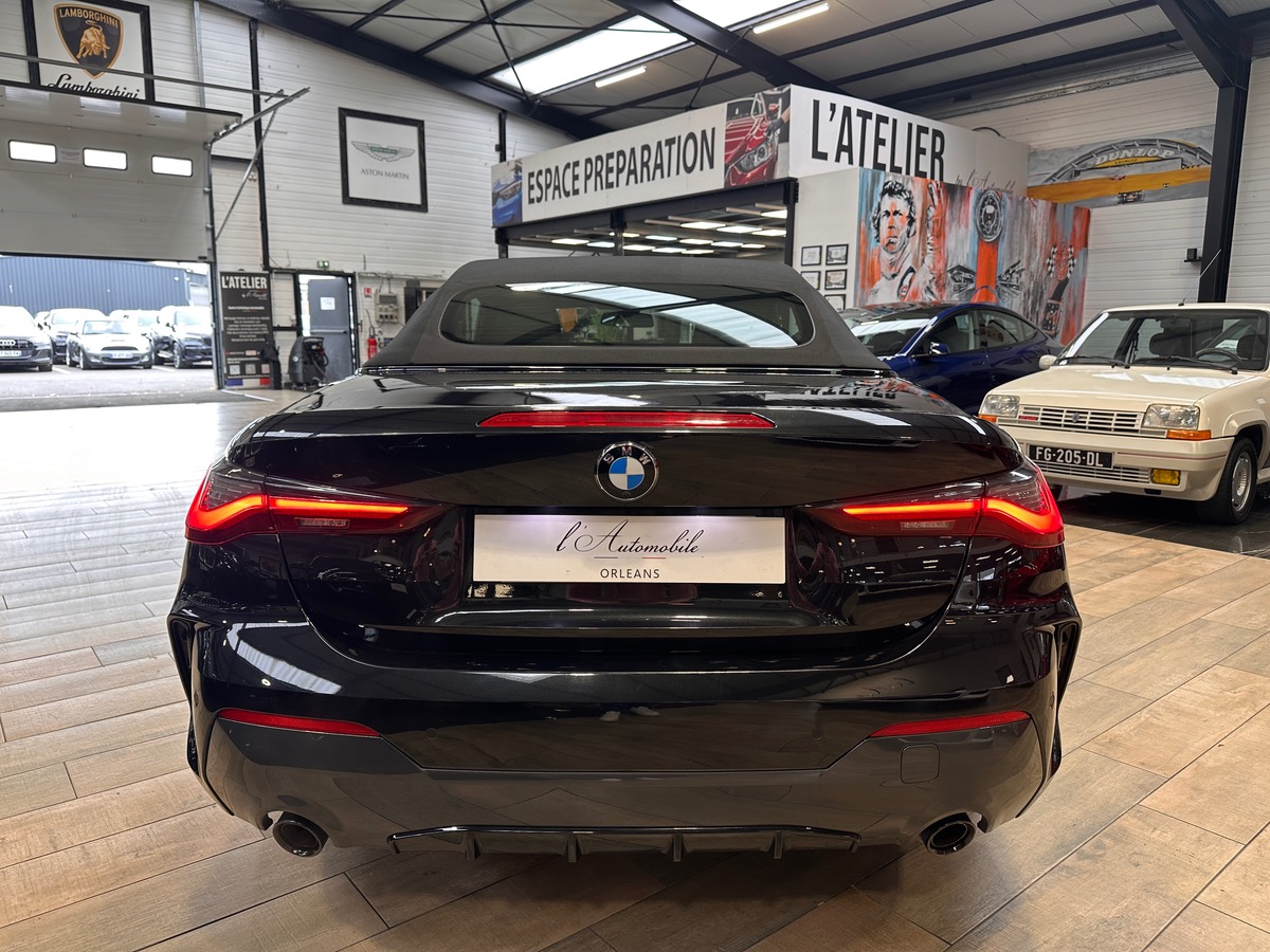 Bmw Série 4 Cabriolet 420i M SPORT 184 cv G23 BVA8 - Hifi HARMAN KARDON - HUD - Garantie 03/2026