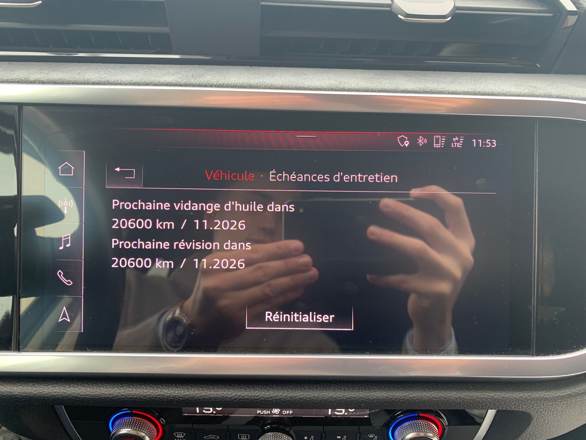 Audi Q3 190 ch | DESIGN LUXE QUATTRO | Systéme d'accés et démarrage sans clé | Régulateur de vitesse