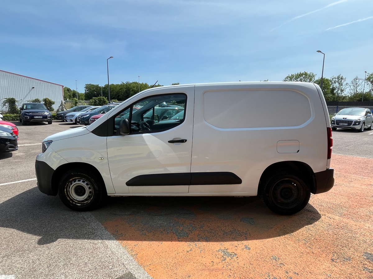 Peugeot Partner standard 650 kg L1 1.5 BlueHDi 75 CH tva récupérable 1ERE MAIN