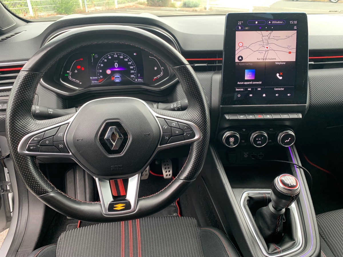RENAULT Clio V RS LINE | Gris Platine | Pack city 360° |