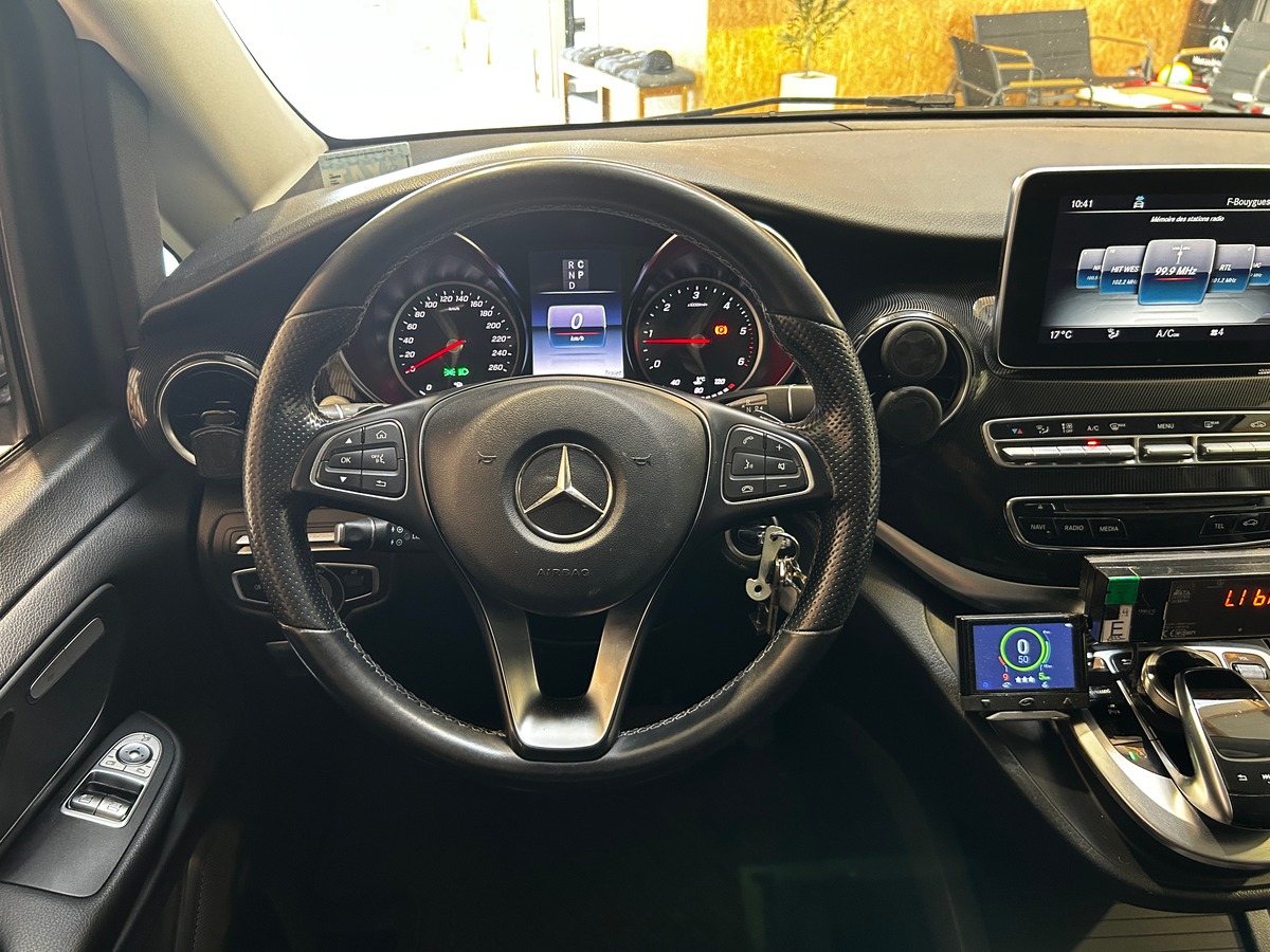 Mercedes-Benz Classe V Phase 2 220cdi 163 cv BA /LONG/SANS TVA RECUP/EQUIPÉ TAXIMETRE 4 TARIFS