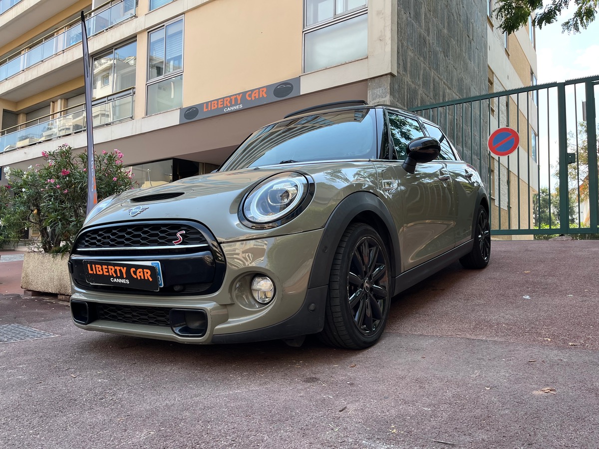 Mini Mini Cooper s 192 CV PACK JCW / TOIT OUVRANT / 5 PORTES / JANTES NOIRES/ Carplay