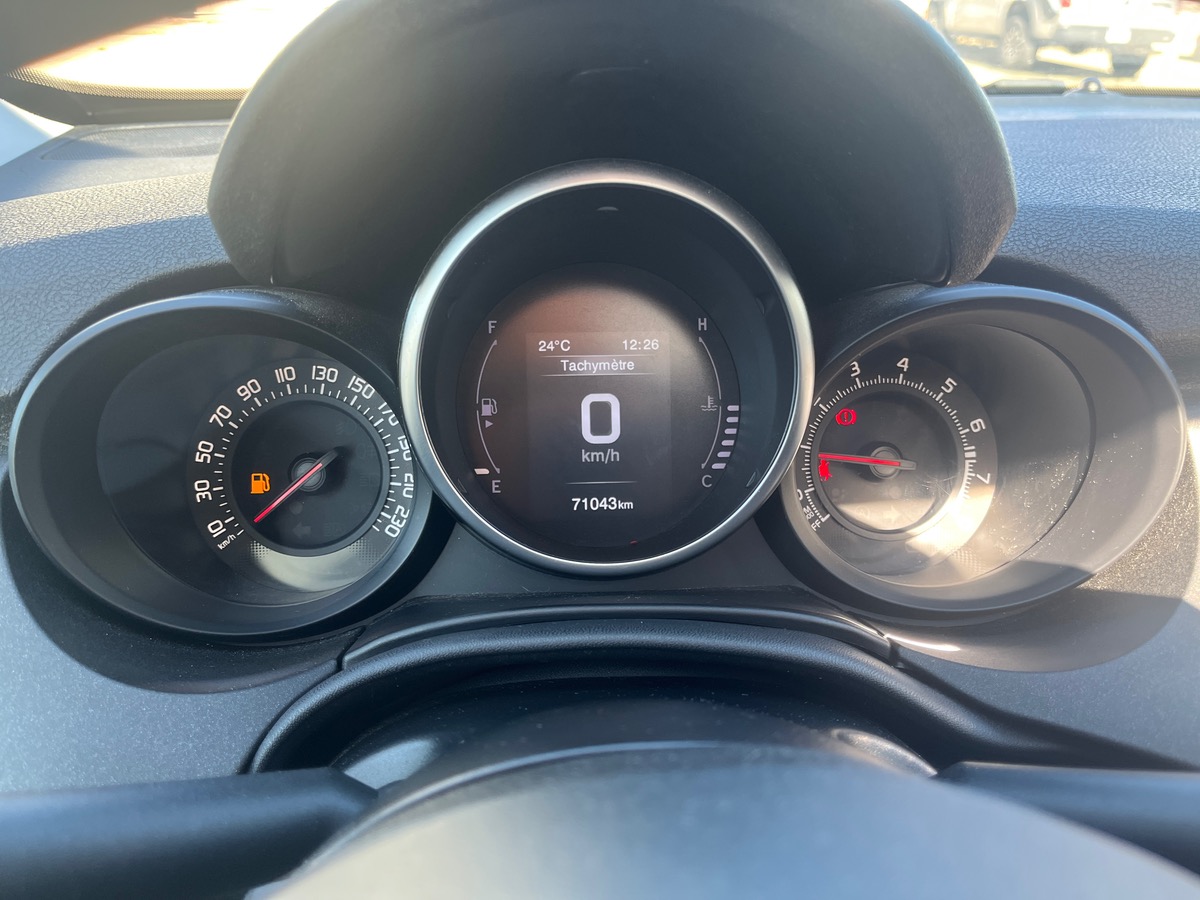 Fiat 500X 1.4 MULTIAIR 140ch S-DESIGN 4X2, Courroie de distribution OK, Toit ouvrant, GPS