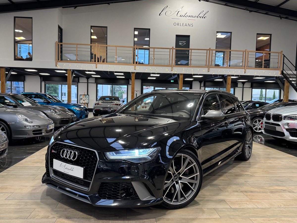 Audi RS6 C7 AVANT PERFORMANCE 605 QUATTRO TIPTRONIC TO/UHD/CAM/FULL 1ERE MAIN vww