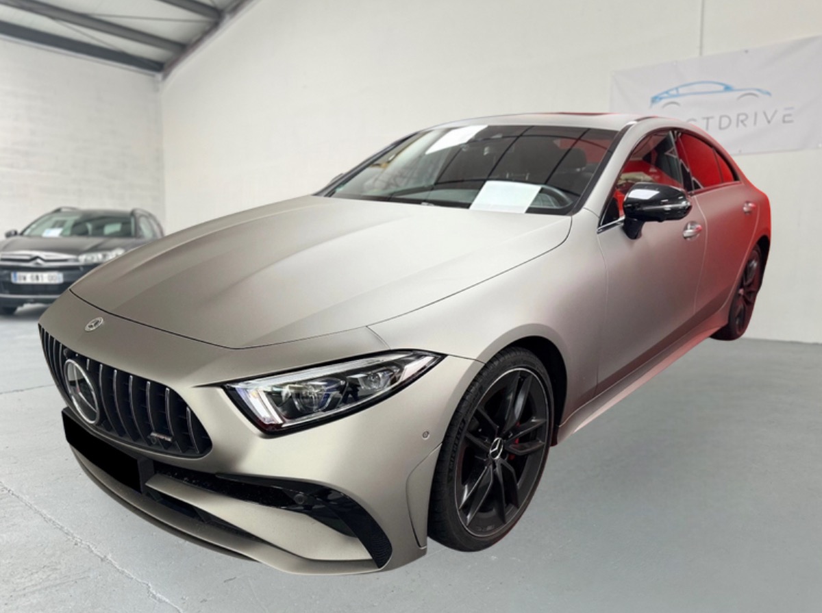 Mercedes-Benz CLS 53 AMG 457ch EQ Boost 4 Matic Phase 2 Carbon Full Options Immat FR