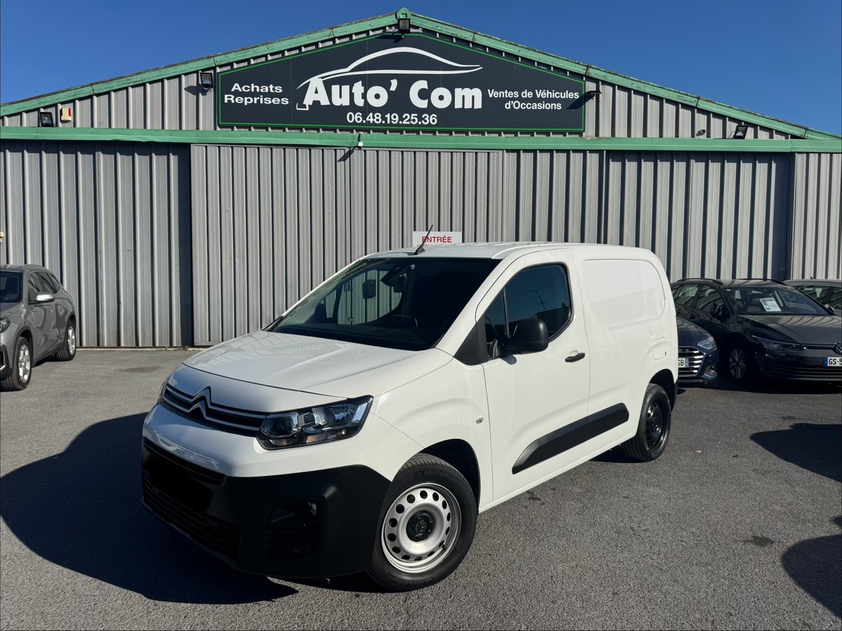 Citroën Berlingo 1.5 BHDI 100CH DRIVER 3PL / PRIX TTC TVA RECUPERABLE 10.242€ HT
