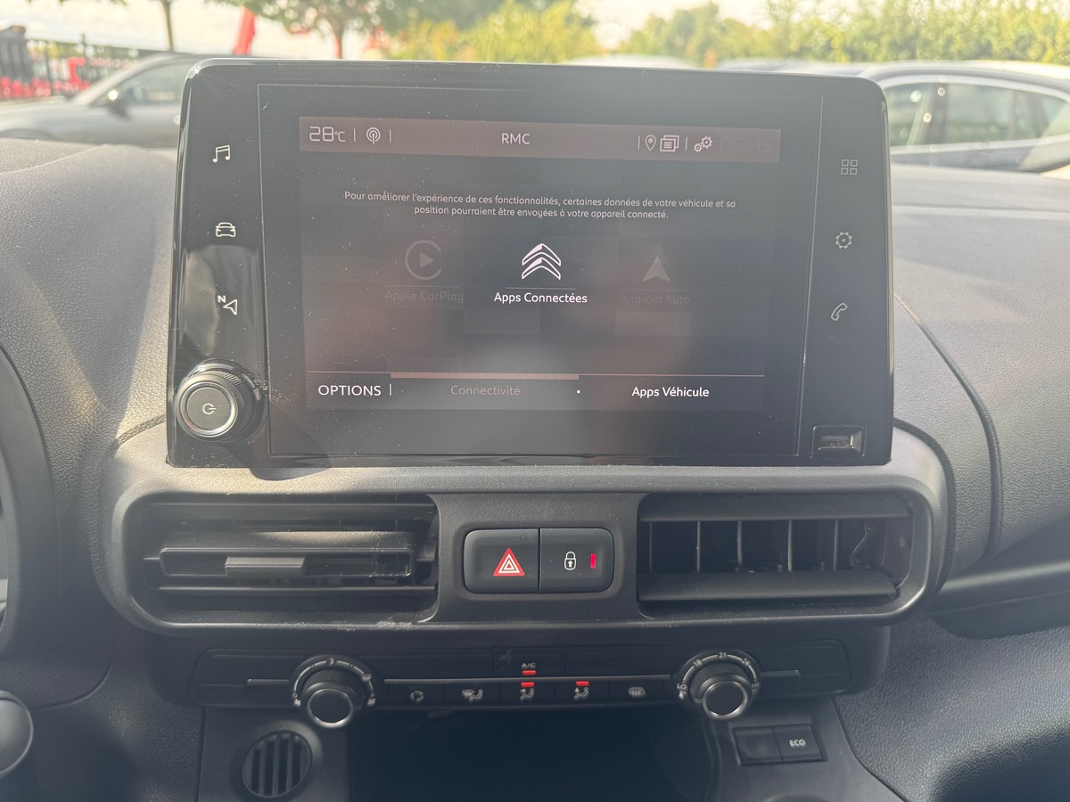 Citroën Berlingo 1.5 BHDI 130CH EAT8 DRIVER DOUBLE PORTE / PRIX HORS TAXE
