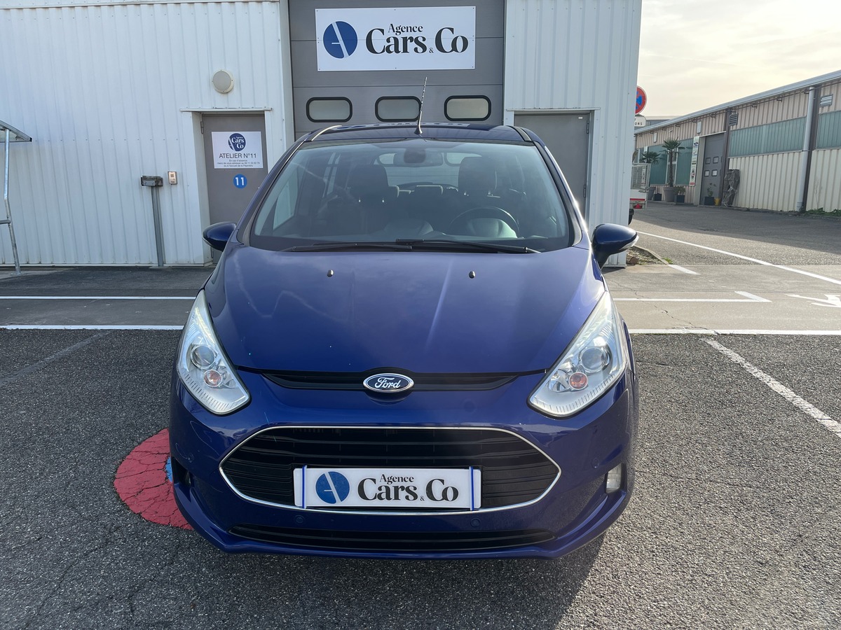 Ford BMAX 1.0 125ch TITANIUM, CAMERA, GPS, SIEGES CHAUFFANT, RADAR AVANT/ARRIERE