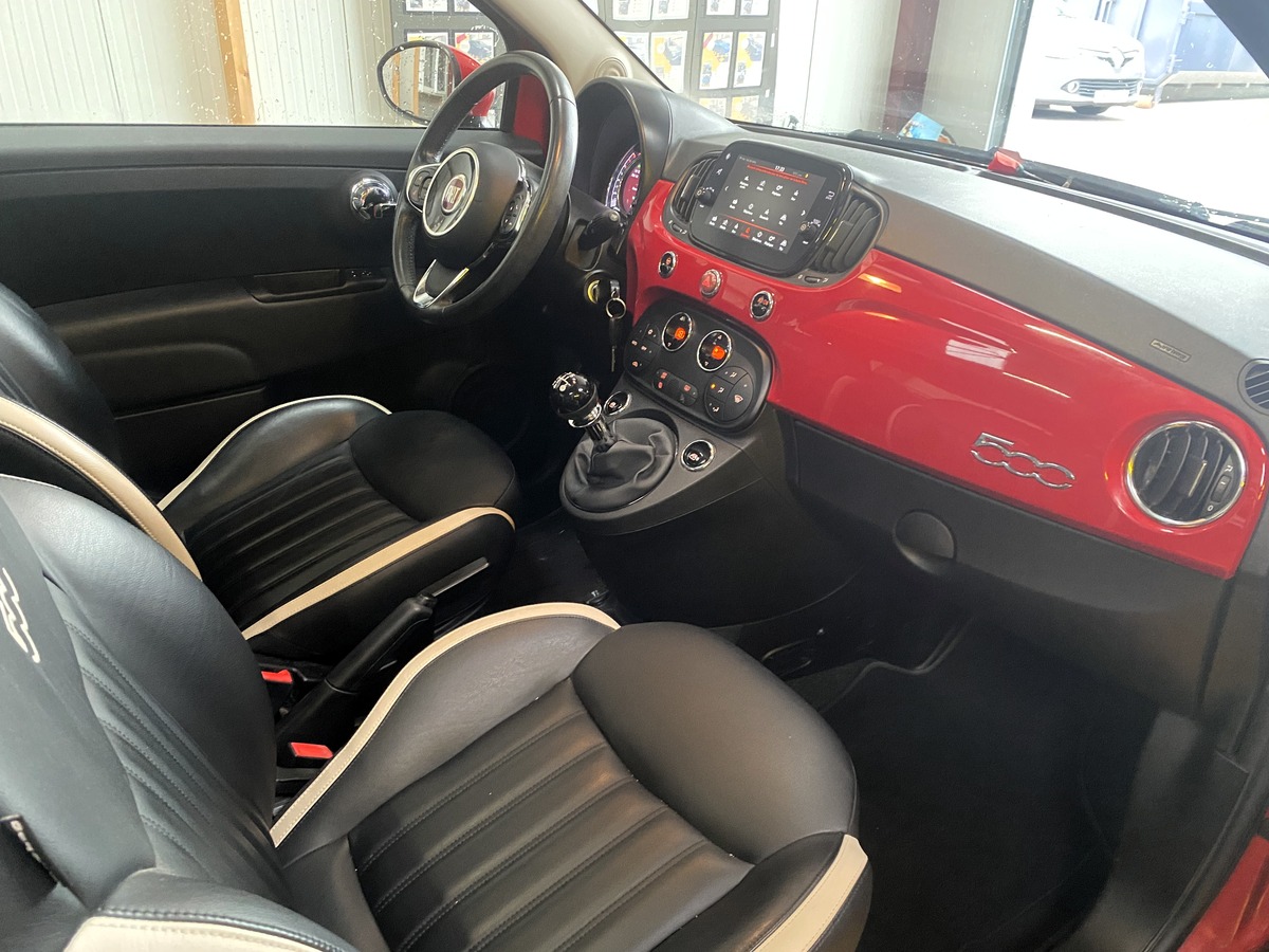 Fiat 500 1.2 (2) 69 CH LOUNGE (DISTRIBUTION NEUVE)
