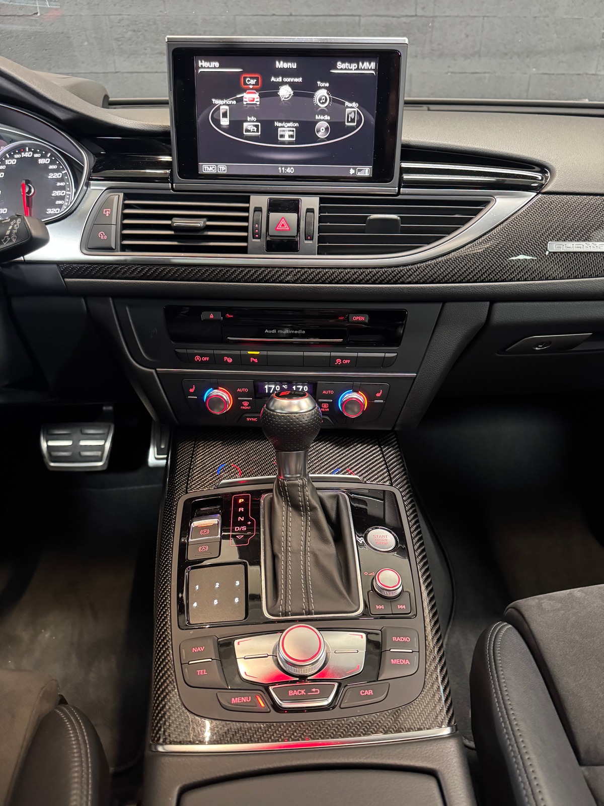 Audi RS6 AVANT C7 4.0 V8 TFSI 560CH QUATTRO - FREINS CÉRAMIQUE - ORIGINE FRANCE