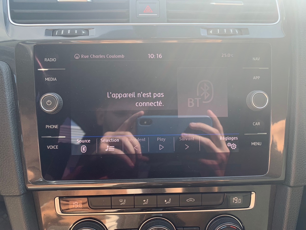 Volkswagen GOLF 7 115 ch | Confortline business | Régulateur adaptatif | Apple car play Android auto