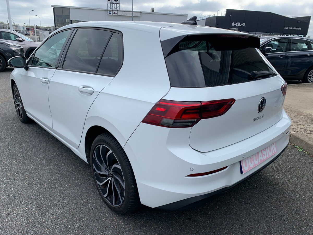 Volkswagen GOLF 8 130 ch | Stage 1 Ethanol | Apple car Play | Radar avant arriére | Siéges chauffant