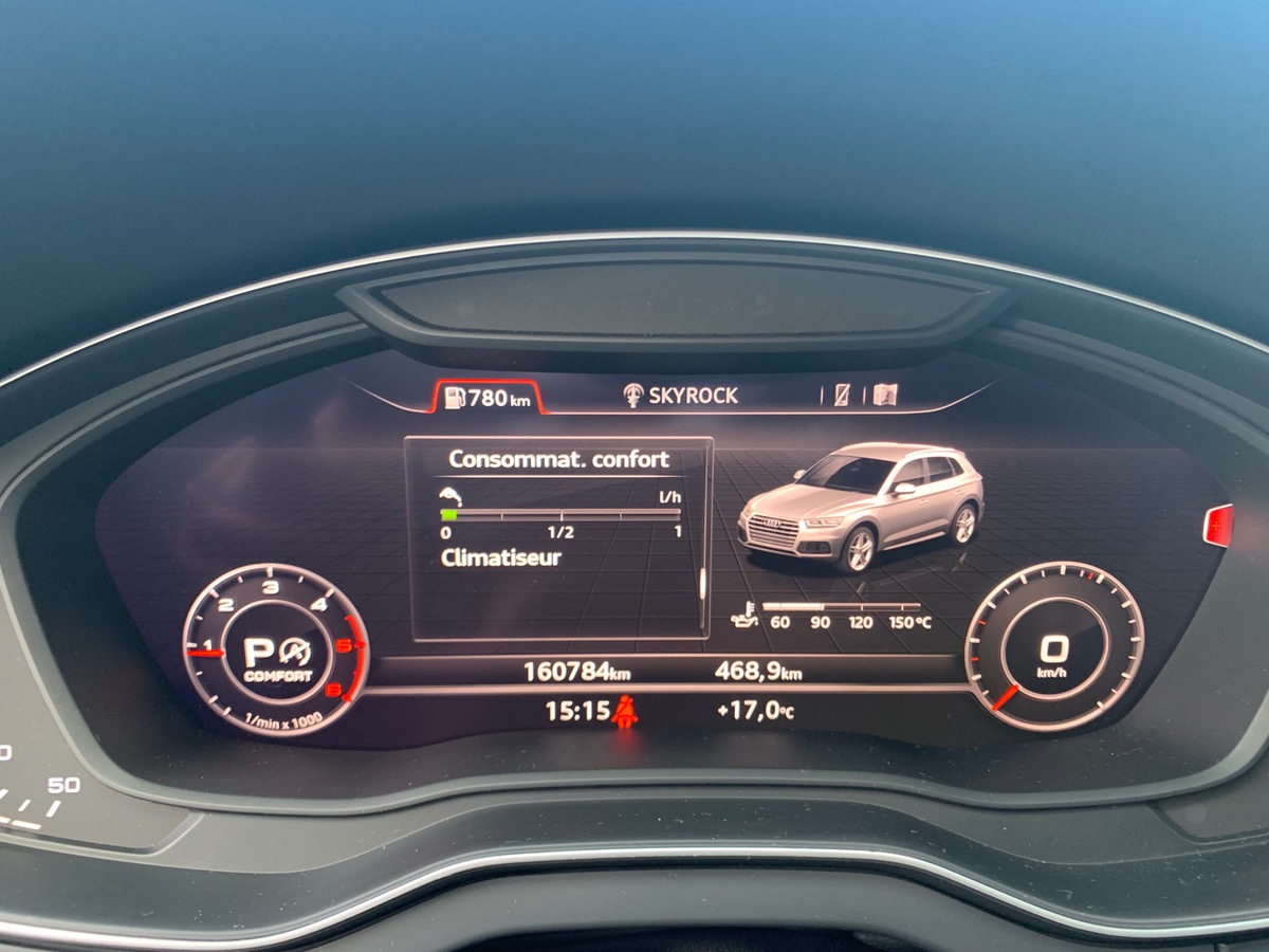 Audi Q5 190 ch | S-Line | Virtual Cockpit | Coffre assisté électriquement | Caméra de recul