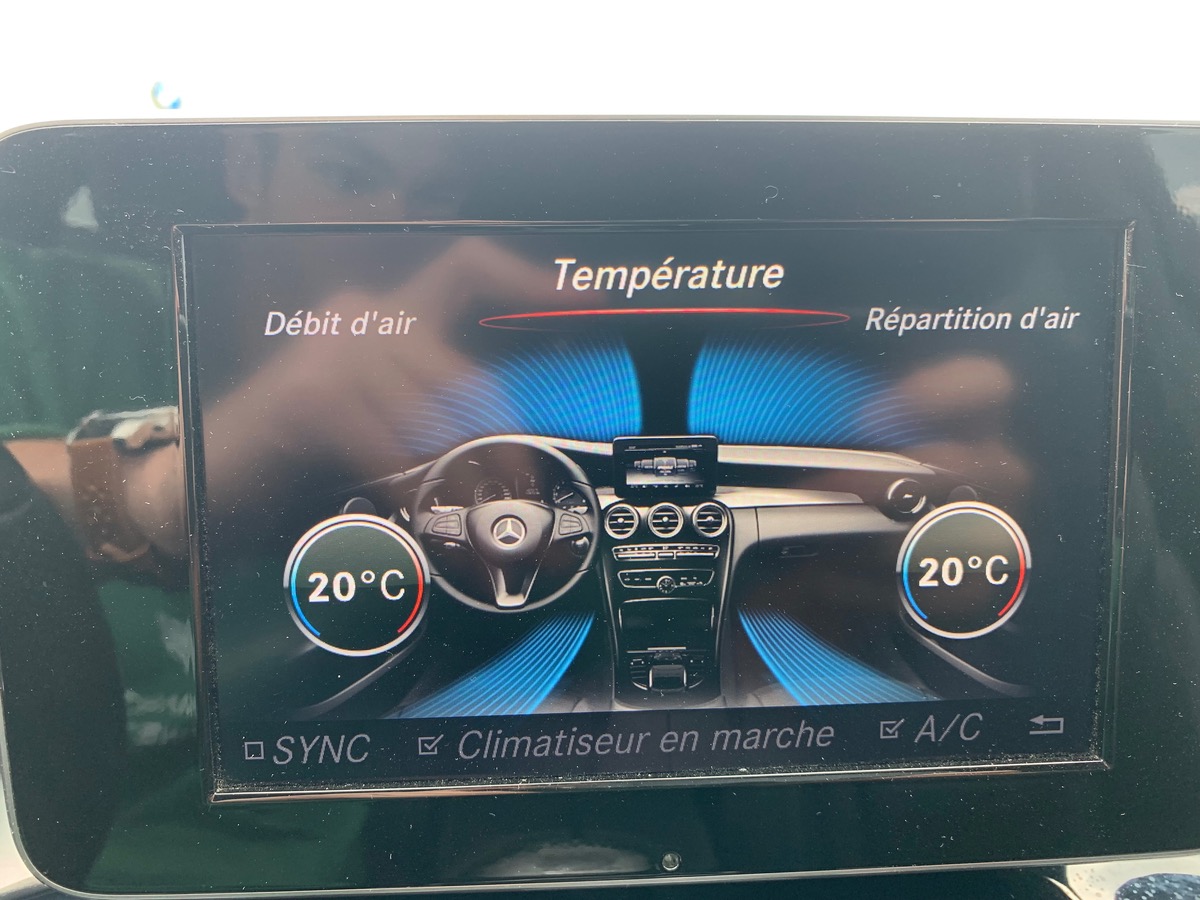 Mercedes-Benz Classe C 170 ch | 220 D | Caméra recul | GPS | Attelage amovible | Régulateur vitesse