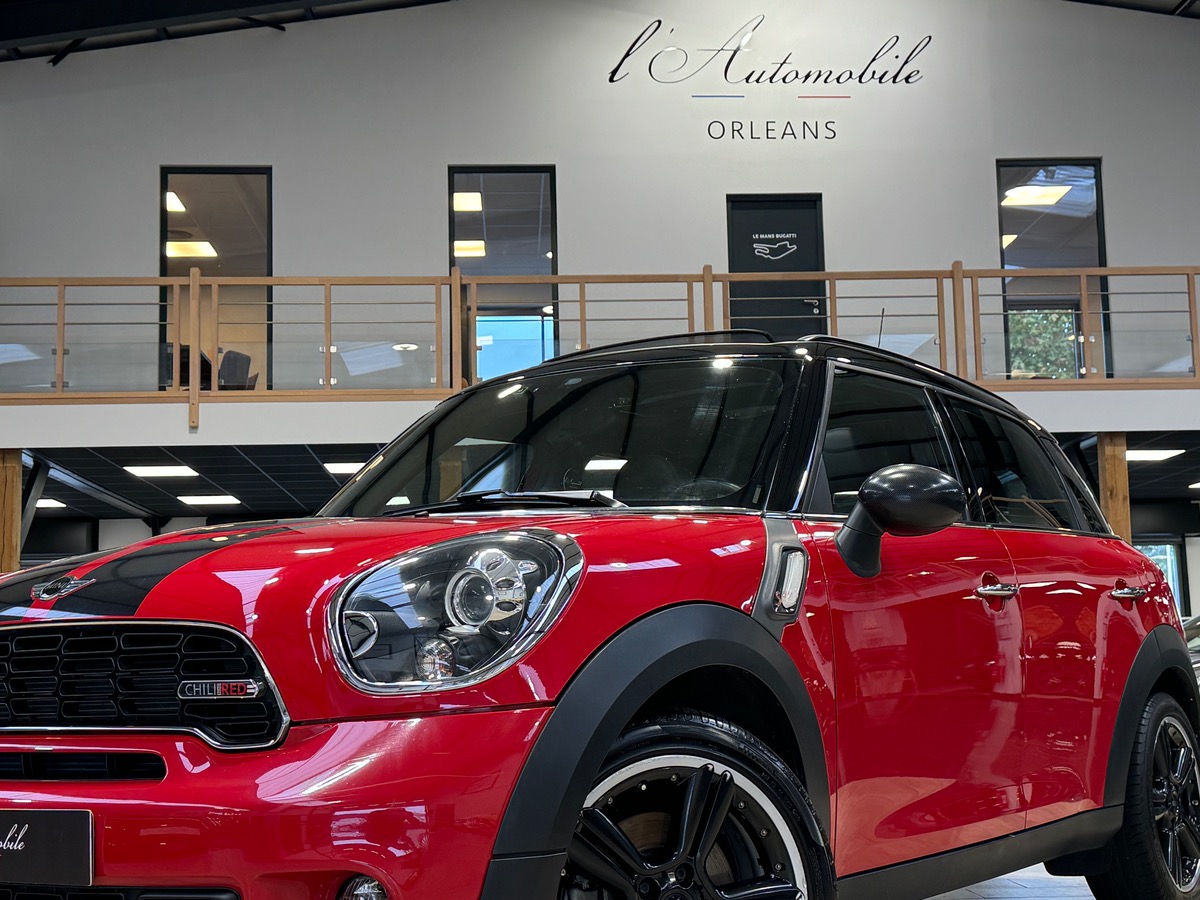 Mini Countryman (R60) COOPER S 184CV TOIT OUVRANT PANORAMIQUE CHILI RED B