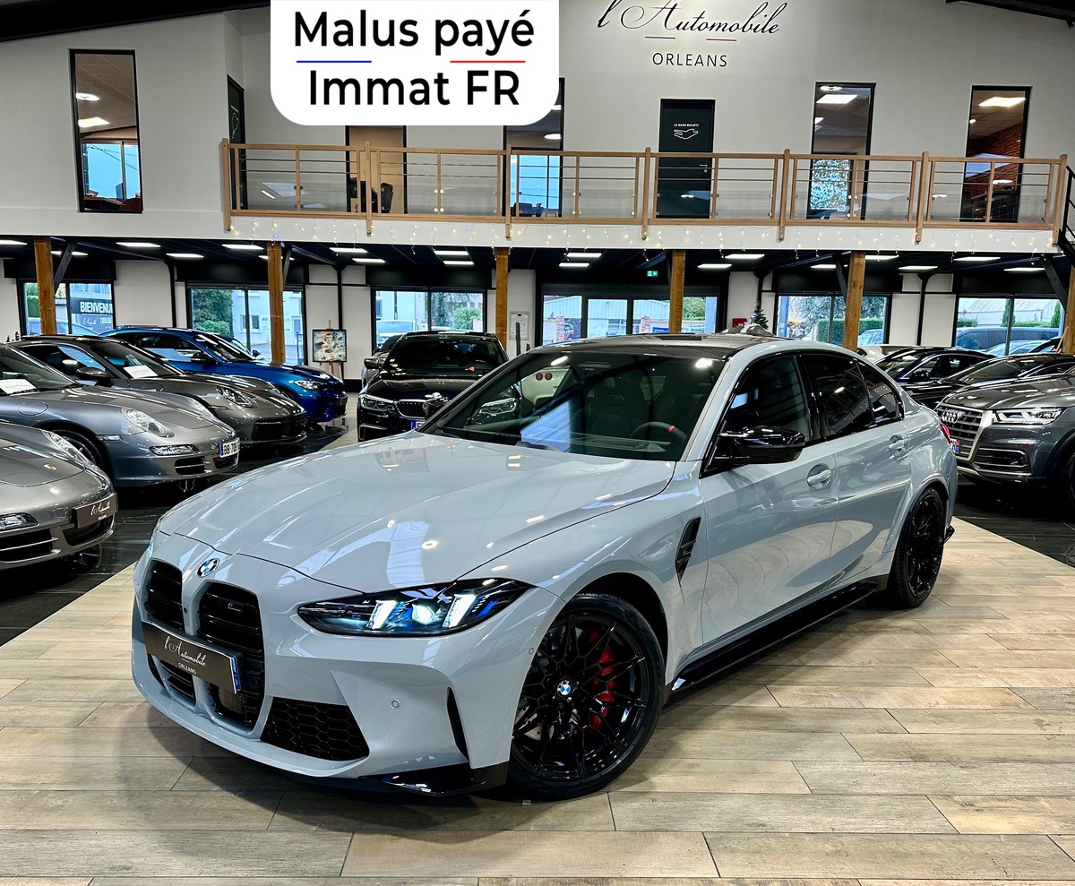 Bmw M3 Compétition G80 3.0 530 XDrive Française Malus Payé 1ère Main i