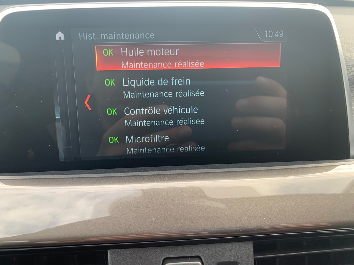 Bmw X1 115 chevaux | X-Line | Caméra de recul | Sièges chauffants | Régulateur de vitesse | GPS