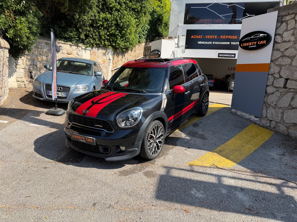 Mini Countryman JCW  218 CV ALL4 / Toit Ouvrant / GPS / Jantes Works / Intérieur Cuir  /Full Options