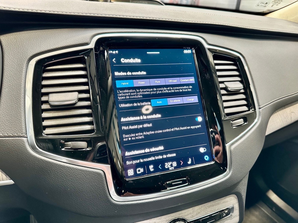 Volvo XC90 II (2) T8 AWD 455 Ultimate Style Chrome Geartronic 8 7PL 1ère Main TVA b