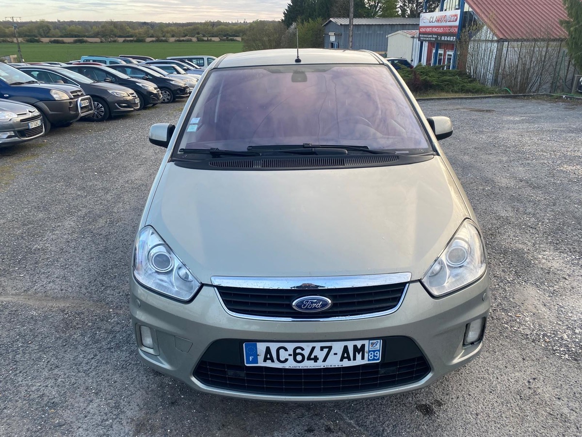 Ford C-max 2.0 tdci 110cv boîte auto / kit de distribution neuf / cuir 165060km