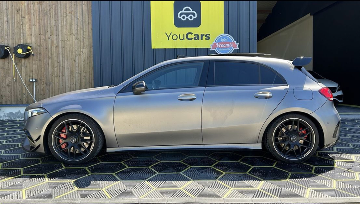 Mercedes-Benz Classe A 45 S AMG 2.0 Ti 4MATIC+ 8G-DCT 421cv PAS DE MALUS - PACK AERO - SIEGES SPORT