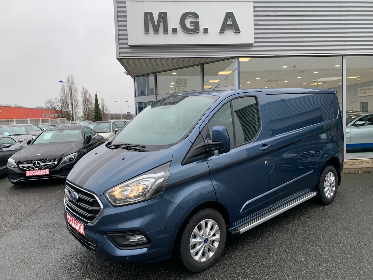 Ford TRANSIT CUSTOM FG 280 L1H1 2.0 130 LIMITED | Marches pieds | Attelage | Régulateur vitesse