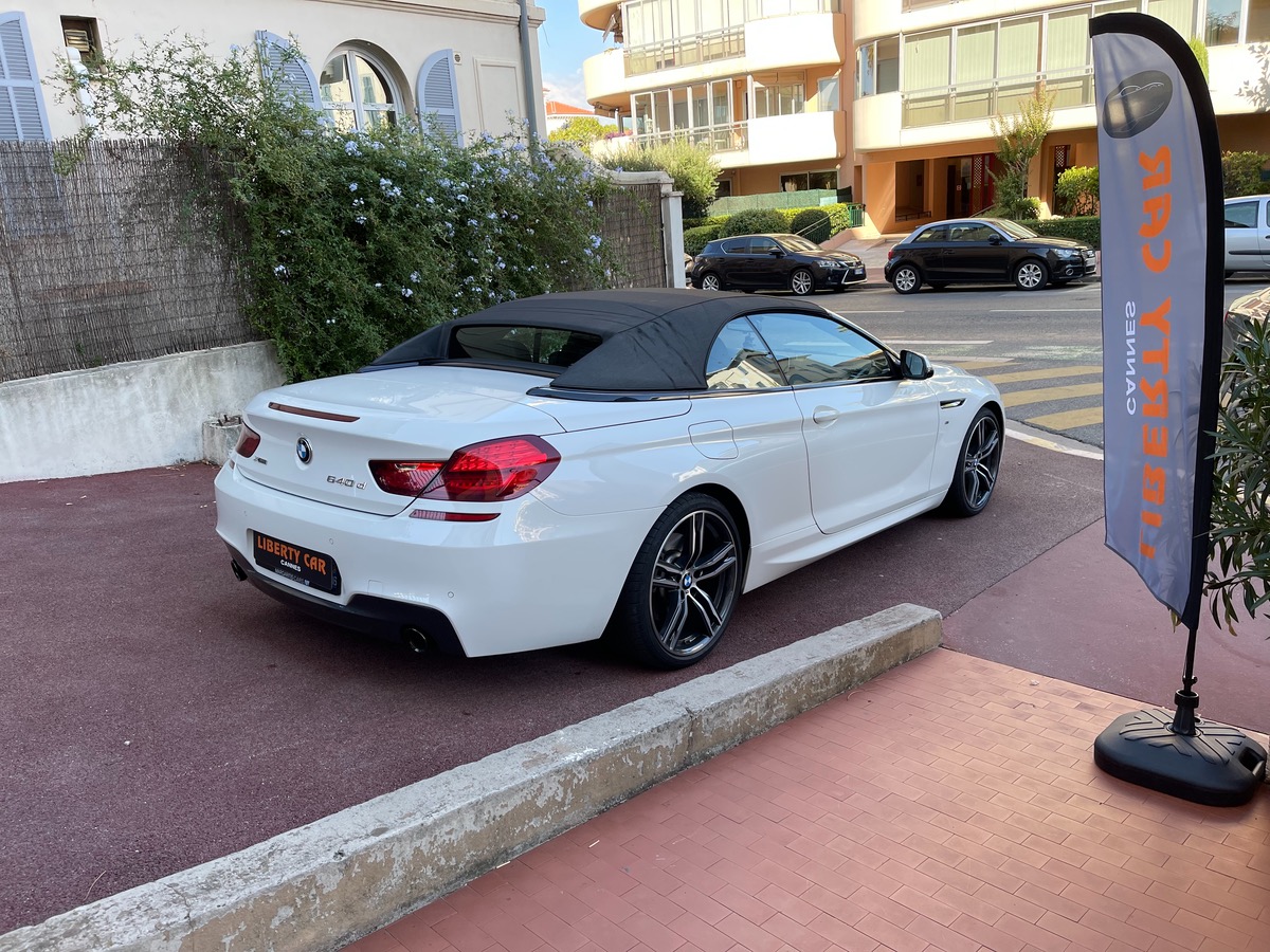 Bmw Série 6 CABRIOLET 640 xd  M-SPORT
