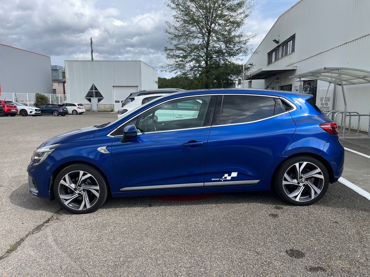 RENAULT Clio V 1.3 TCE 130 FAP RS LINE EDC, Sièges cuir chauffants, Caméra 360°, EasyLink 9,3"