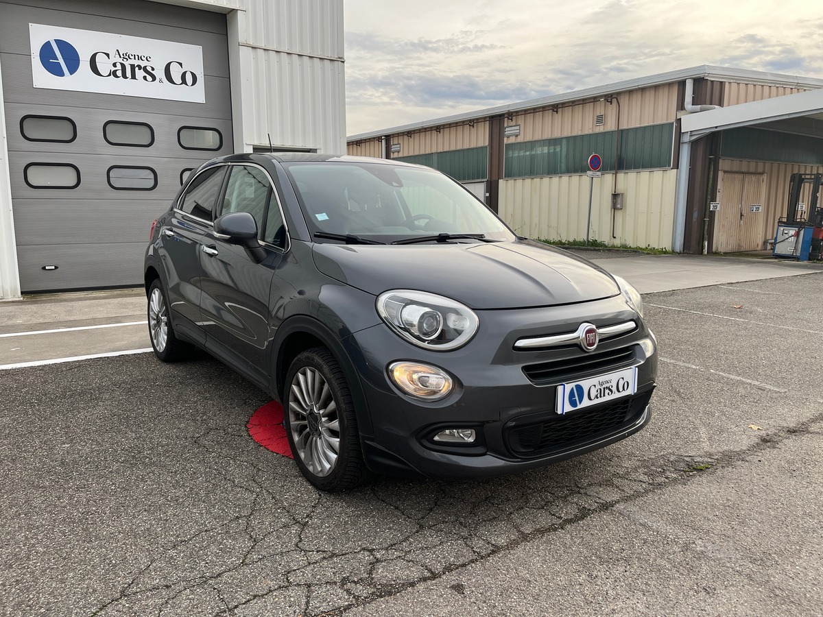 Fiat 500X 1.6 JTD 120ch LOUNGE, RADAR DE RECUL, GPS, REGULATEUR, LIMITEUR, FEUX AUTOMATIQUE
