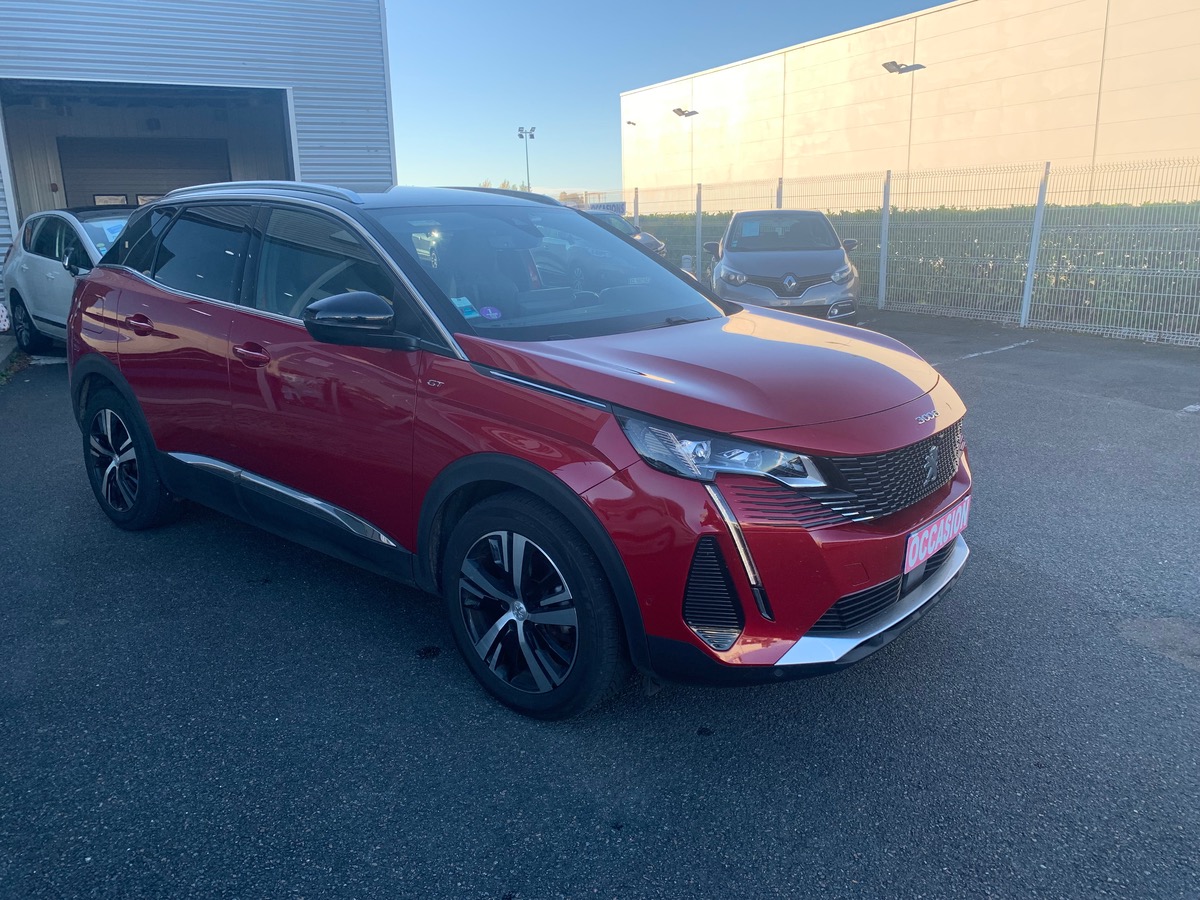Peugeot 3008 130 ch | GT | Pack Alcantara | Pack City 2 | Hayon Motorisé avec accès Mains Libres