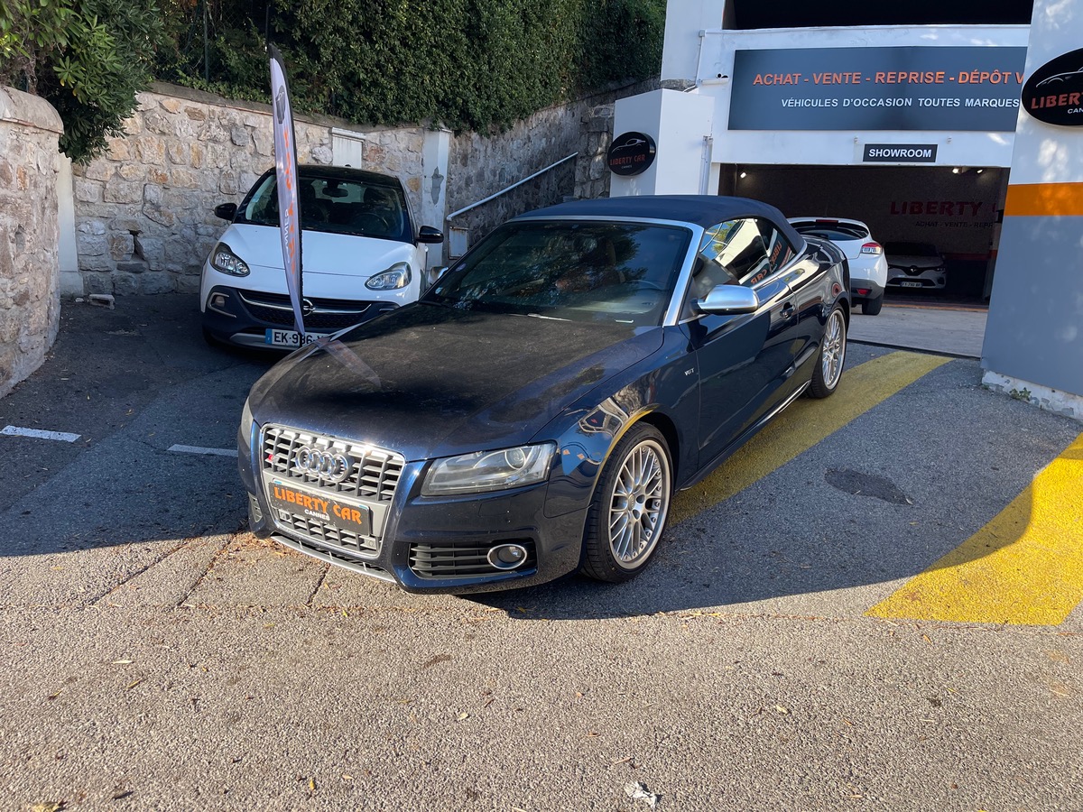 Audi S5 Cabriolet 3.0 T 333 CV V6 TFSI / Quattro / Intérieur Cuir / VF