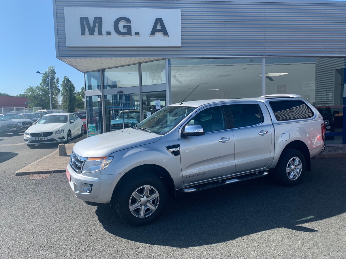 Ford Ranger 150 | Limited | Hard Top | Caméra recul | Régulateur vitesse | Attelage | Roue secours
