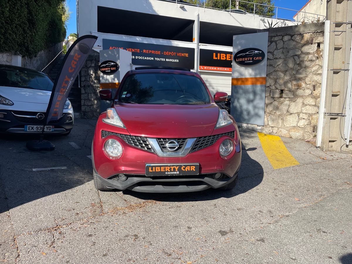 Nissan Juke 1.6 i 117 CV / Phase 3 / Toit ouvrant / Caméra 360° / Finition Tekna